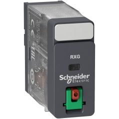   Schneider RXG11B7 Zelio RXG Interfész relé, 1CO, 10A, 24VAC, tesztgomb
