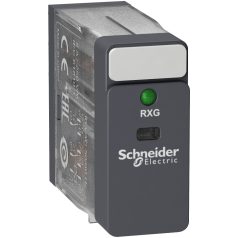   Schneider RXG23P7 Zelio RXG Interfész relé, 2CO, 5A, 230VAC, LED