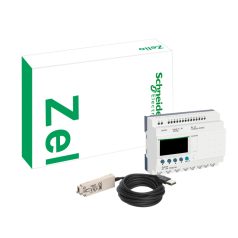   Schneider SR3PACKBD Zelio Pack 10I/O,24VDC, csatlakozó kábel, CD