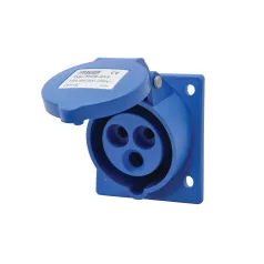 Tracon TICS-313 ipari dugalj 16A 3p 250V IP44 beépíthető
