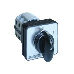   Tracon TK-206/4 Kézikapcsoló, BE-KI 400V, 50Hz, 20A, 4P, 5,5kW, 48×48mm, 60°