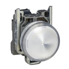   Schneider XB4BVB1EX Harmony ATEX D komplett LED jelzőlámpa, Ø22, fém, fehér, 24VAC/DC