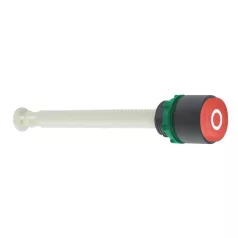 Schneider XB5AL84101 Harmony komplett műanyag reset nyomógomb, Ø22, 17-120mm, kiálló, piros, O