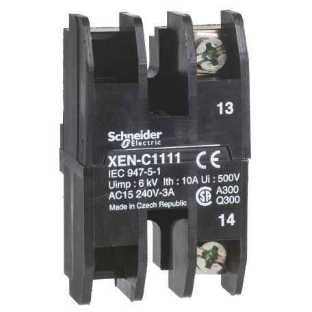 Schneider XENC1111 Harmony XAC Érintkező elem XACB XACM-hez, függőkapcsolóhoz