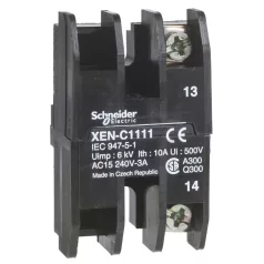   Schneider XENC1121 Harmony XAC Érintkező elem XACB XACM-hez, függőkapcsolóhoz