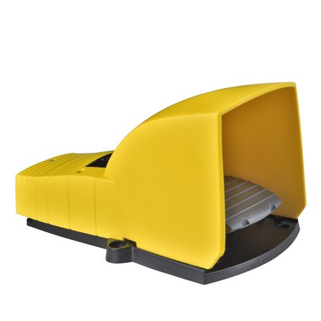 Schneider XPEY511 Harmony XPE lábkapcsoló, 1 fokozatú, 2NO+1NC, védőtetővel, műanyag,kioldóval,sárga