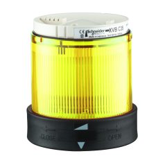   Schneider XVBC2M8 Harmony XVB Ø70 fényoszlop fénymodul, LED, folyamatos fényű, sárga, 230VAC