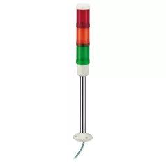   Schneider XVMB2RAGSHSB Harmony XVM Ø45 fényoszlop, zöld-piros-sárga,hangjelzővel,250mm tartócsöves,