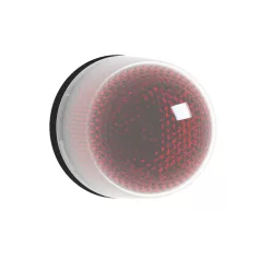   Schneider XVR3B04S Harmony XVR forgófényű jelzőegység,LED-es,Ø100,IP23,piros,berregővel,12-24VAC/DC