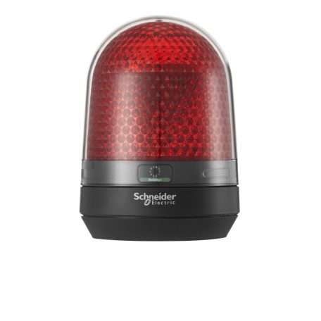 Schneider XVR3M04 Harmony XVR forgófényű jelzőegység, LED-es, Ø100, IP65, piros, 100-230VAC