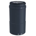 Schneider XVUC020 Harmony XVU Ø60 fényoszlop test magasító, fekete, 24VAC/DC