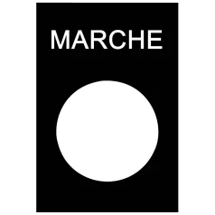 Schneider ZB2BY2103 Felirati címke szöveges 30x40mm