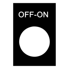 Schneider ZB2BY2367 Felirati címke szöveges 30x40mm