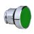Schneider ZB4BP38 Harmony fém nyomógomb fej, Ø22, visszatérő, gumisapkás, betehető címke, zöld