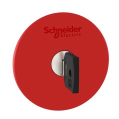   Schneider ZB4BS964 Harmony fém vészleállító nyomógomb fej,Ø22,Ø60 ,455 kulccsal kioldó,piros