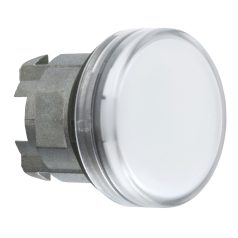   Schneider ZB4BV013 Harmony fém jelzőlámpa fej, Ø22, LED jelzőlámpához, fehér