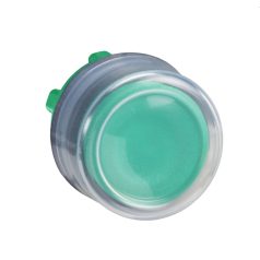   Schneider ZB5AP3 Harmony műanyag nyomógomb fej, Ø22, visszatérő, kiemelkedő, gumisapkás, zöld