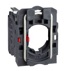   Schneider ZB5AZ1023 Harmony műanyag rögzítőaljzat és érintkezőblokk, 1NC, faston csatlakozós