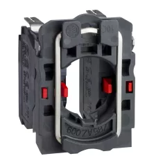   Schneider ZB5AZ1043 Harmony műanyag rögzítőaljzat és érintkezőblokk, 2NC, faston csatlakozós