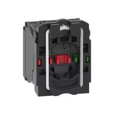   Schneider ZB5AZ141 Harmony műanyag rögzítőaljzat és érintkezőblokk, 1NO+2NC