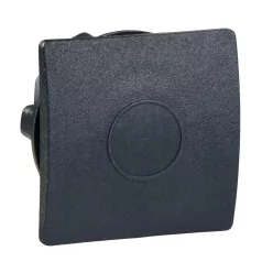   Schneider ZB5SZ5 Harmony műanyag négyszög alakú vakdugó, Ø22, fekete