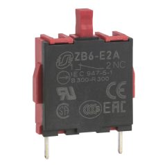   Schneider ZB6E1A Harmony XB6 Érintkezőblokk 1 NO, ezüstözött