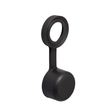 Schneider ZBGP Harmony gumi védősapka Ø22 kulcsos kapcsolóhoz, kulcslyukhoz, fekete
