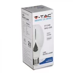   V-TAC 21284 LED fényforrás 36W E27 3960lm 4000K 265° Samsung chip
