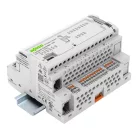 WAGO 751-9301 Kompakt vezérlő 100; 8DI 4DO 2AI 2AO 2NI1K/PT1K 1RS485; 2 x ETHERNET; SD