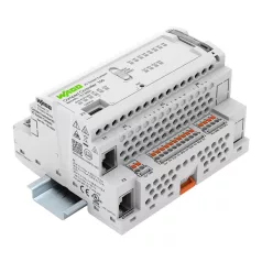  WAGO 751-9301 Kompakt vezérlő 100; 8DI 4DO 2AI 2AO 2NI1K/PT1K 1RS485; 2 x ETHERNET; SD