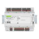 WAGO 751-9301 Kompakt vezérlő 100; 8DI 4DO 2AI 2AO 2NI1K/PT1K 1RS485; 2 x ETHERNET; SD