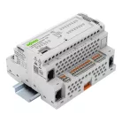 WAGO 751-9402 Kompakt vezérlő 100; 8DI 8DIO 2AI 2AIO 2NI/PT 2RS485; 2 x ETHERNET; SD