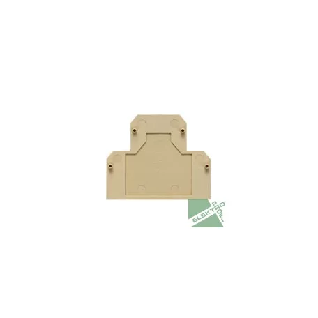 Weidmüller 0359260000 AP DK4 Véglap, 1,5 mm SAK bézs