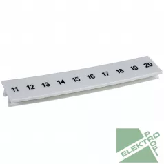   Weidmüller 0522660003 DEK 5 GW 3 Sorkapocs jelölő DEK 5 GW 3 500 db/csomag