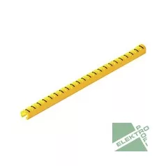   Weidmüller 0648001505 CLI O 10-3 GE/SW 1 MP Kábel számozó "1" feliratú