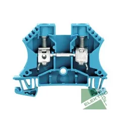   Weidmüller 1020380000 WDU 10 BL Sorkapocs WDU 10 kék átmenő