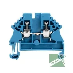   Weidmüller 1023780000 WDU 2.5N BL Sorkapocs WDU 2.5N kék átmenő