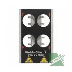 Weidmüller 1341100000 INLAY CC-M DIA 30 Tartó lemez