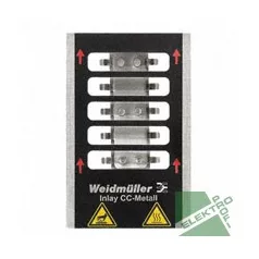   Weidmüller 1341110000 INLAY SFX-M 11/60 Nyomtatópatron keret INLAY SFX-M 11/60 output devic