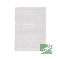   Weidmüller 1607720000 ESO 7 A4-BOGEN WEISS Kábeljelölő foglalatba fehér