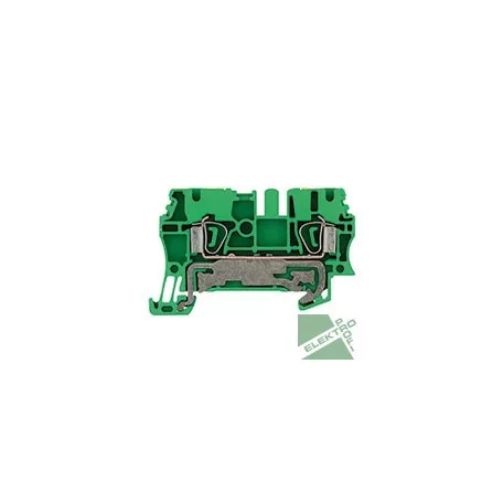 Weidmüller 1608640000 ZPE 2.5 Rugós átmenő Sorkapocs ZPE 2.5 z/s