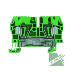   Weidmüller 1632080000 ZPE 4 Rugós átmenő Sorkapocs ZPE 4 z/s