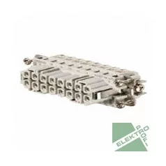   Weidmüller 1650770000 HDC HA 16 MS Nehézipari csatlakozó betét