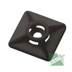   Weidmüller 1697960000 CBH 27/27 SW Rögzítő talp 27x27 mm fekete