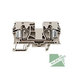   Weidmüller 1745230000 ZDU 16 Rugós átmenő Sorkapocs ZDU 16