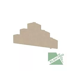 Weidmüller 1782340000 Véglap ZAP/TW ZDLD2.5-2N #