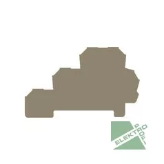   Weidmüller 1783800000 AP DLD2.5/PE DB Sorkapocs véglap AP DLD2.5/PE DB