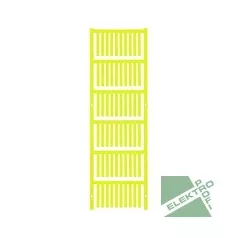   Weidmüller 1876370000 TM-I 30 MC NE GE Készülékjelölő Sárga