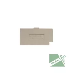   Weidmüller 1933790000 ZAP/TW ZDU/ZPE 2.5N Véglap ZAP/TW ZDU/ZPE 2.5N