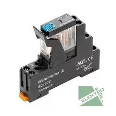 Weidmüller 2476750000 Relé 24VDC 5A 1CO + foglalat LP/PB